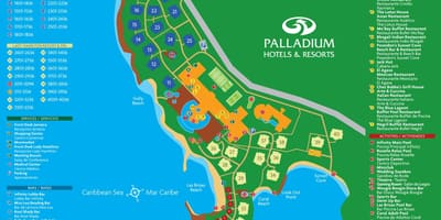 Ramani ya grand palladium jamaica mapumziko