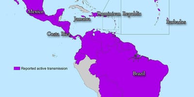 Ramani ya jamaica zika